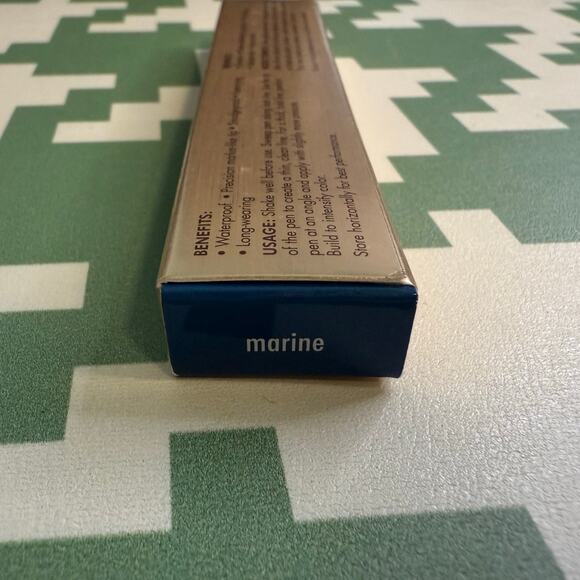 TWO (2) Stila Stay All Day Waterproof Liquid Eyeliner in Marine (blue) NIB - Picture 2 of 9